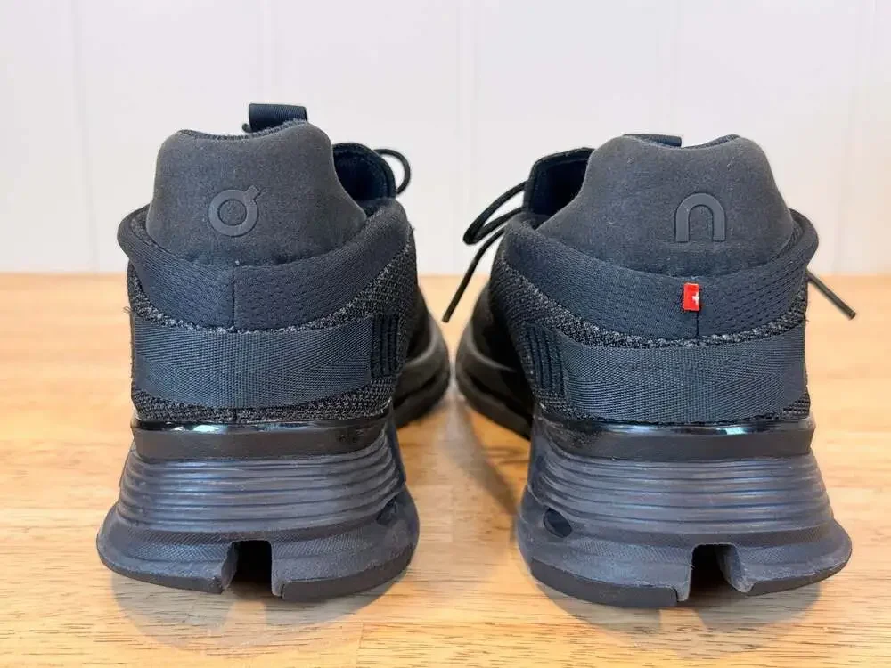 ON Cloudnova Running Shoes Black/Eclipse Women’s Size 10.5